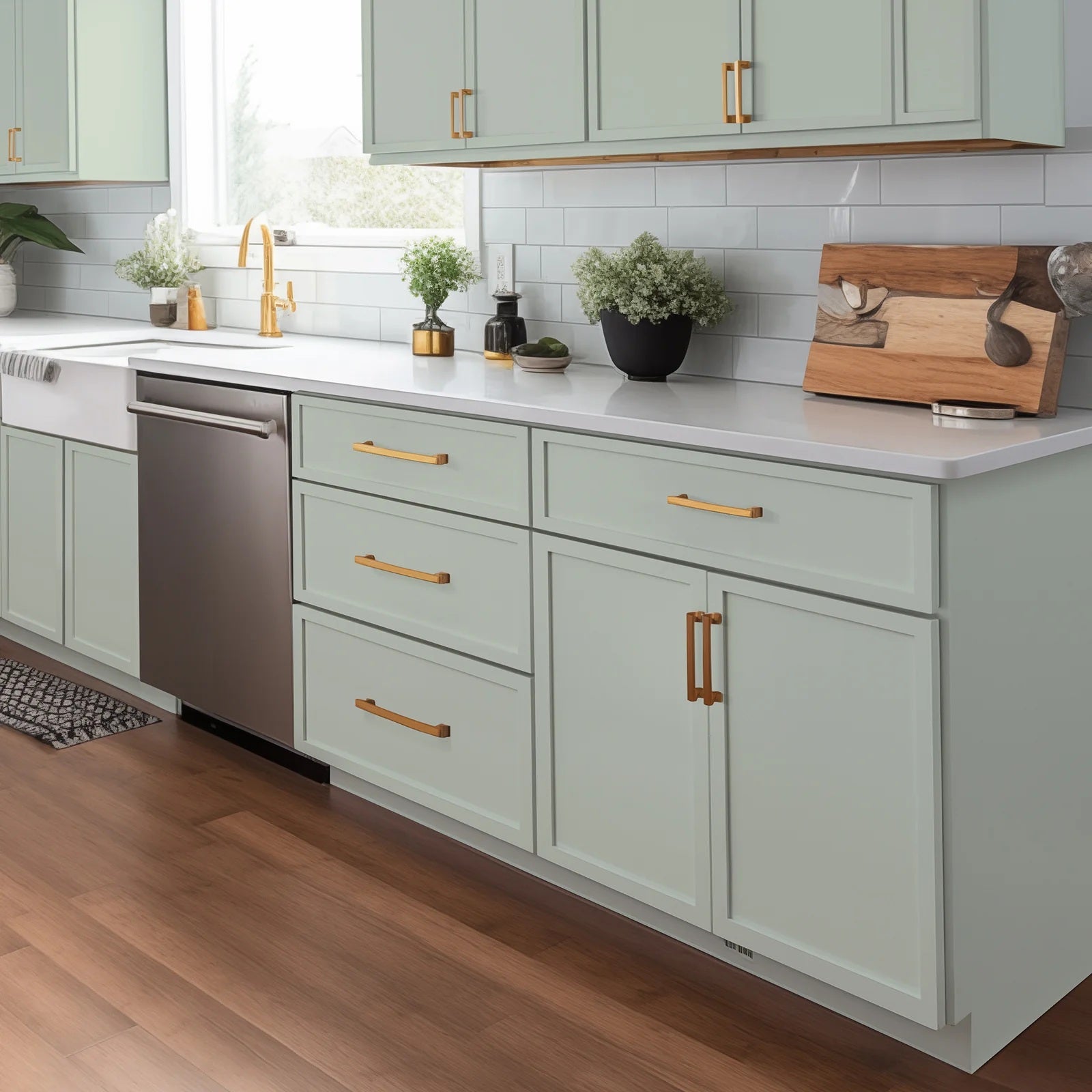 Newtone Green Kitchen