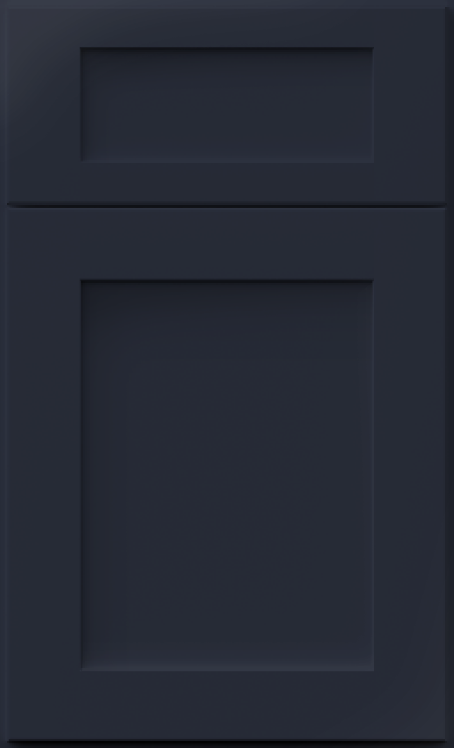 Navy Blue Cabinet Door
