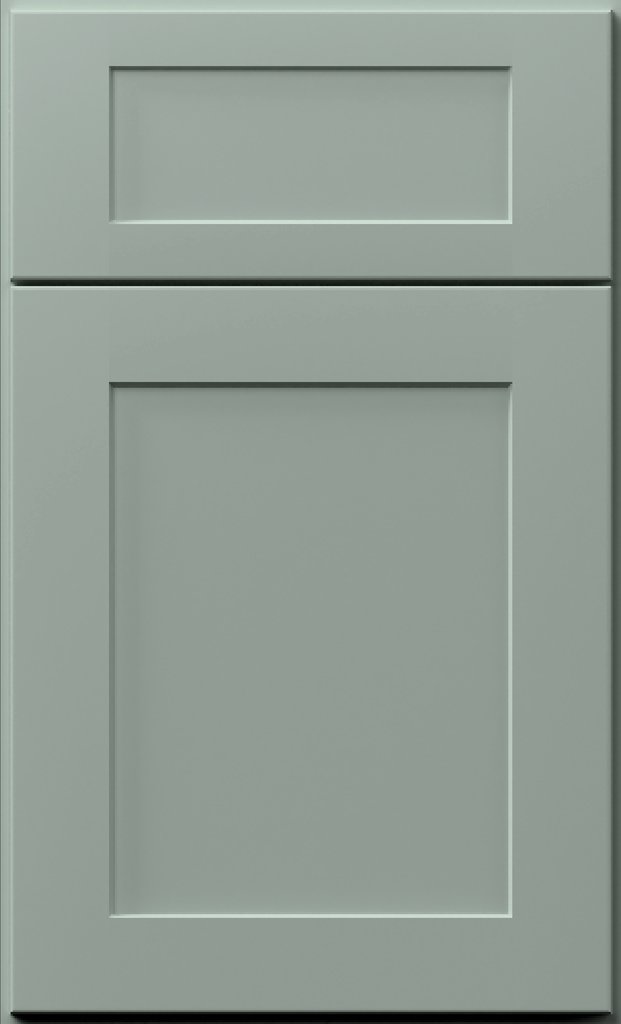 Shaker Sage Green Cabinet Door