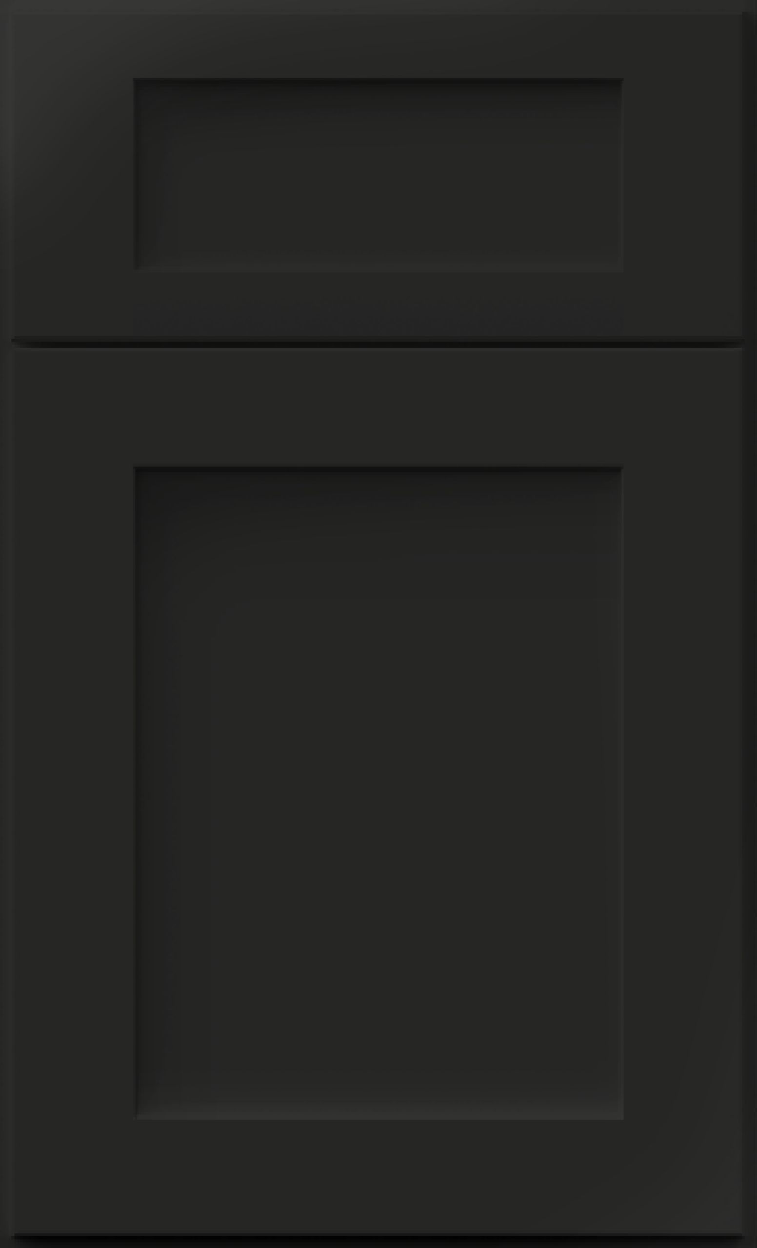 Tricorn Black Cabinet Door